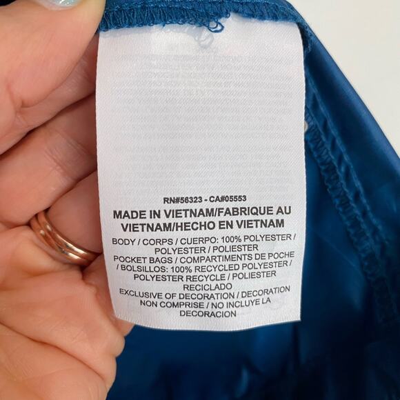 Nike Shield Running Blue Short Sleeve Pullover Windbreaker Sz S - Picture 8 of 15